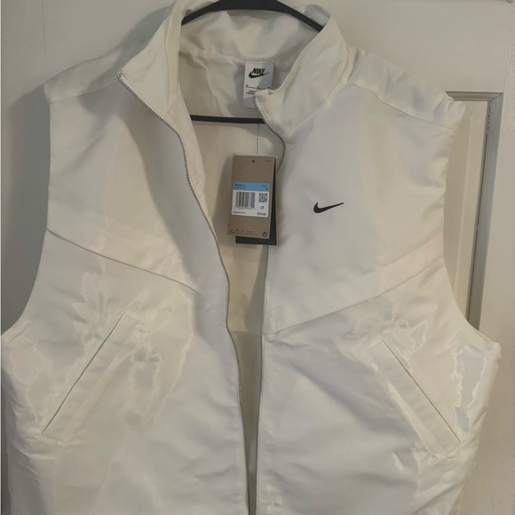 Nike Windrunner Shine Vest Zippered Pockets HV2472-133 Women's Size M - NWT - Picture 4 of 7